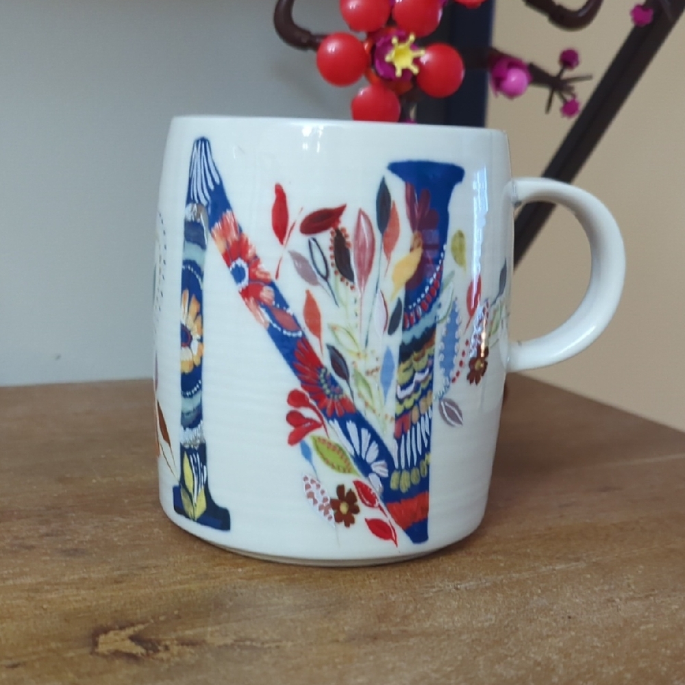 Anthropologie Petal Palette Mug